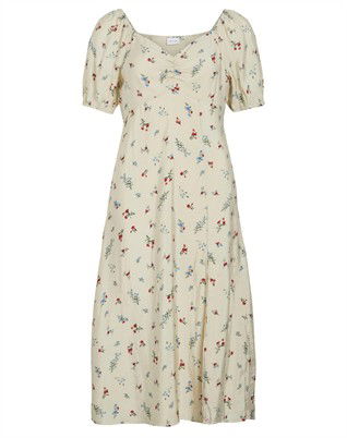 Havanne Rima Midi Kjole - Birch/Rima